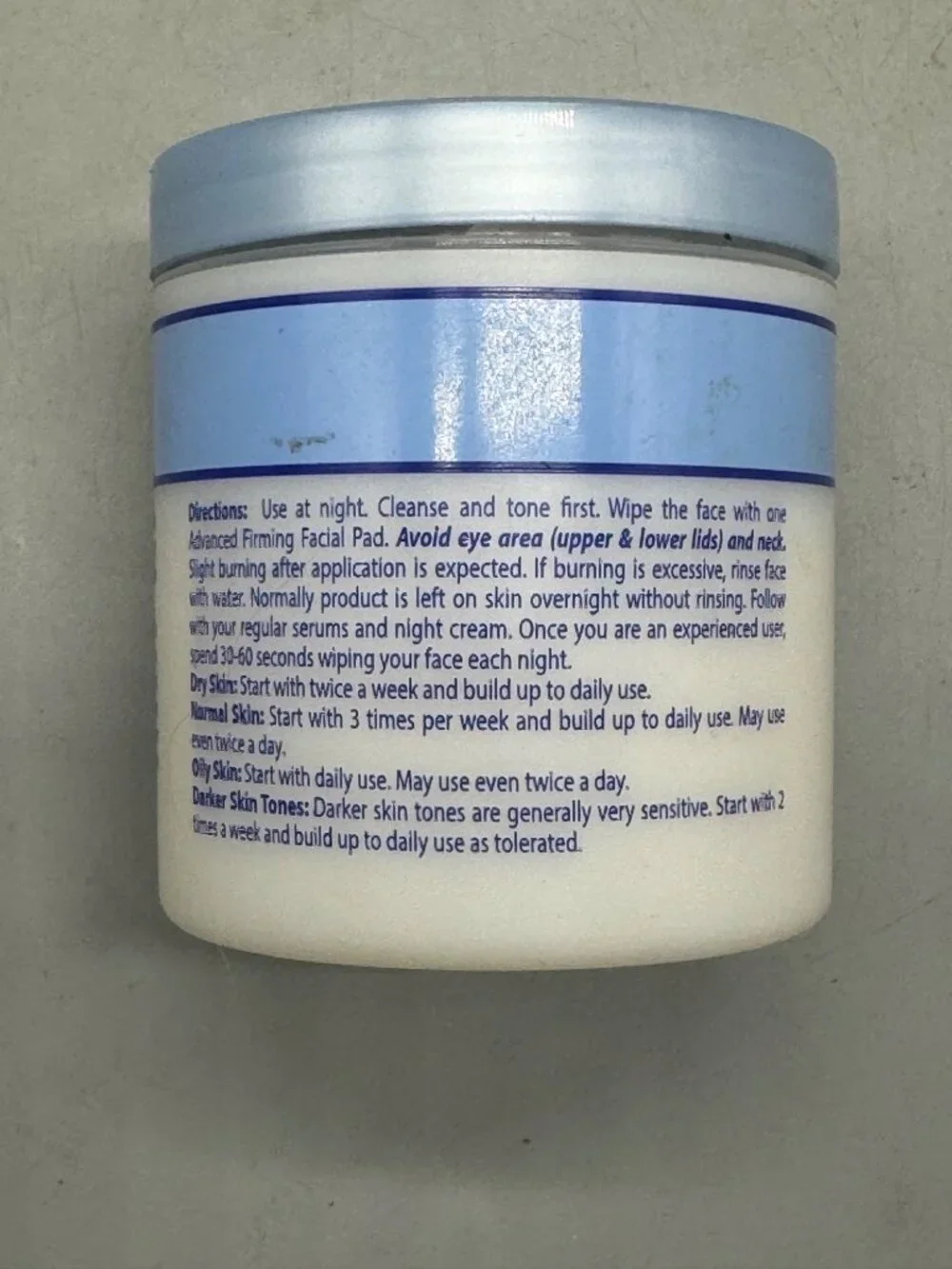 Dr. Denese SkinScience Advanced Firming Facial Pads Actizone Firming Factor